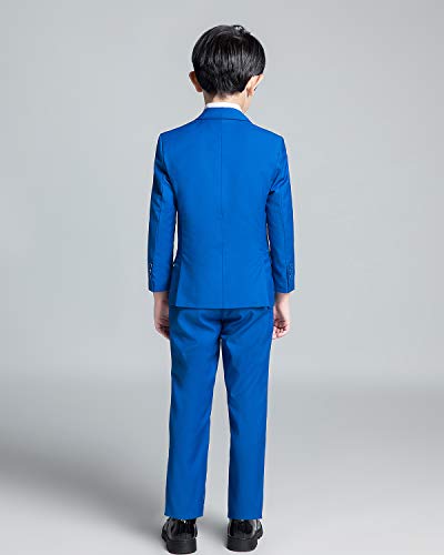 Yuanlu 5 Piece Royal Blue Kids Tuxedos Suit Set For Boys Dresswear Outfit Size 2T #TOP1