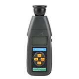 Digital Stroboscope DT2239B, Photoelectric Flash Tachometer, Non Meter with LCD Backlit Display, Handheld Speed Measuring Tool for Industrial and Electrical Applications