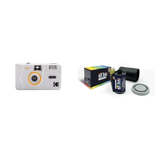 KODAK M38 appareil argentique gris et film 35mm pour vos photos de vacances et soirées