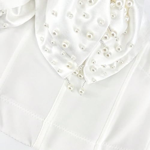Corset blanc arête de poisson rose haut de gamme avec dos nu pour l'été