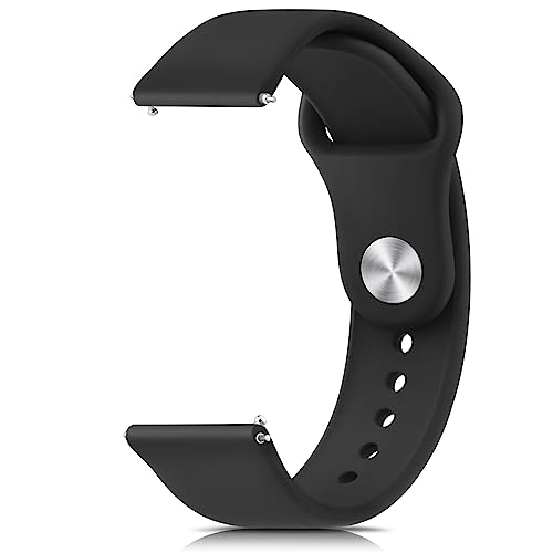 Image of Tobfit 22mm Watch Band Strap with Rust Free Button Compatible with Noise ColorFit Ultra /Ultra 2, Vision, Caliber, Pro 3 (Watch Not Included), Soft Smartwatch Straps for Men & Women