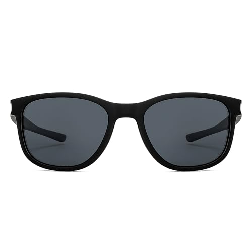 Image of Vincent Chase By Lenskart | Full Rim Square Branded and Stylish Sunglasses | Polarized and 100% UV Protected | Men & Women | LA S13164