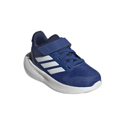 Image of adidas Baby Marvel Run Falcon 5 Elastic Lace & Strap Shoe
