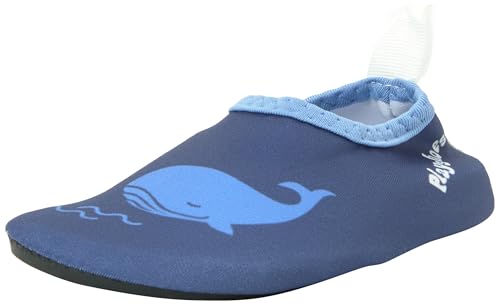 Playshoes Barfuß-Schuhe Unisex Kinder Wassersportschuh, Wal,...