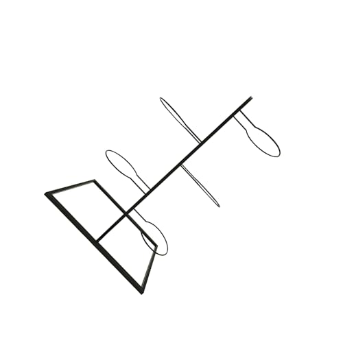 Étagère verticale pour ballon de basket-ball avec structure en fer durable noir