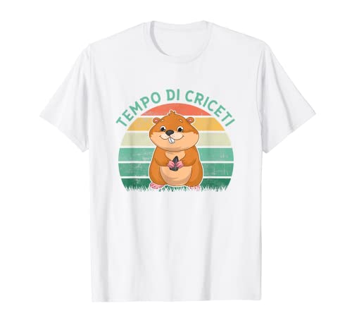 Tempo Di Criceti Criceto Per Gli Amanti Degli Animali T-Shirt