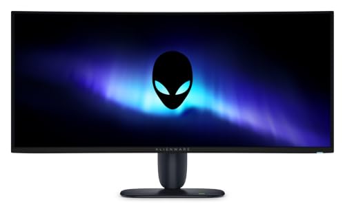 Alienware 34 Gaming Monitor - AW3426DW, WQHD (3440x1440), 280Hz, QD OLED | 0.03ms, NVIDIA G-SYNC Compatible, AMD FreeSync Premium Pro, 21:9 1800R Curved, HDR True Black 500, USB-C, 3 Jahre Garantie