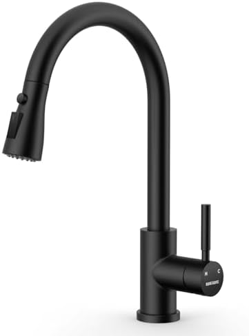 Matte Black Easy Install Faucet