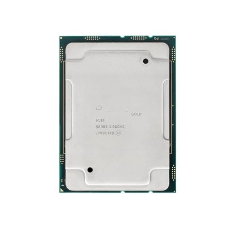 Processeur 20 cœurs 6138 LGA3647 avec cache 27.5MB pour mise à niveau serveur cloud