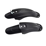 Wdbild Fahrrad Kotflügel Für 12 Bis 20 Zoll Kinder Fahrräder PVC Materialien Vorne Und Hintere...