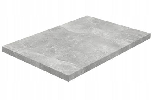 Laclar Küchenarbeitsplatte 80 cm - robust - Mit abgerundeten Kanten - strapazierfähig und pflegeleicht - Laminatbeschichtung hinten - Arbeitsplatte Light Atelier 4298