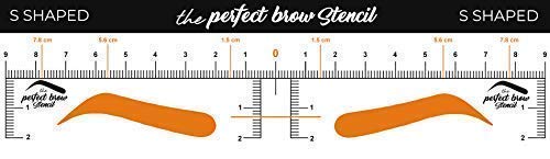 50 PCS The Perfect Brow Stencil Individual Styles Eyebrow stencils eyebrows shape reusable makeup stencils & templates (Multi)
