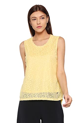 Image of Allen Solly Women's Plain Regular Fit Top