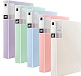 Utilisation polyvalente : 5 cahiers A4 avec 60 pochettes transparentes, parfaits pour les documents, certificats et présentations à l'école et au bureau