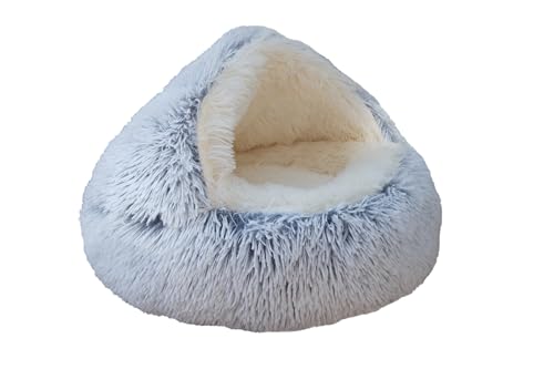 ZaneSun Calming Round Dog Bed & Cat…