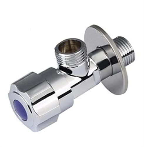 Vanne d'angle triangulaire en alliage de zinc pour eau froide cuisine