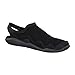 Crocs Men's Swiftwater Mesh Wave Sandals, Casual Lightweight Beach or Water Shoes, Black/Slate Grey, 9 Men