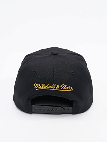 Gorra Mitchell & Ness Los Angeles Lakers Snapback Negro Ajustable miniatura 2