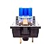 OUTEMU Blue Switches 3-pin Tactile Clicky 50gf - DIY Replacement for Mechanical Gaming Keyboard - 20 Pack with 1 Switch Puller