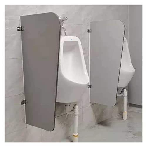 Mampara de privacidad para urinarios con soporte de pared resistente a impactos 2