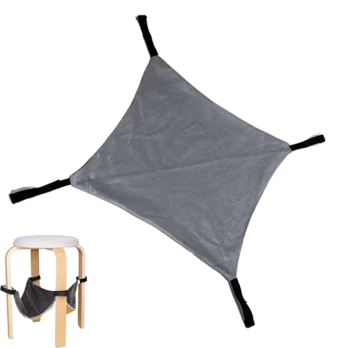 Hamaca de jaula de gatos, silla de cocina hamaca para gatos | Hamaca para mascotas de de gato ajustable,Accesorios en jaula, almohadilla para dormir de descanso cómoda, cama de gatito de doble cara pa