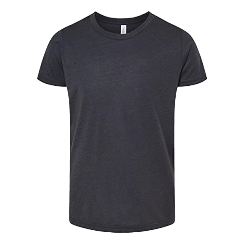 Bella Canvas - Youth Triblend Tee - 3413Y - S - Solid Dark Grey Triblend
