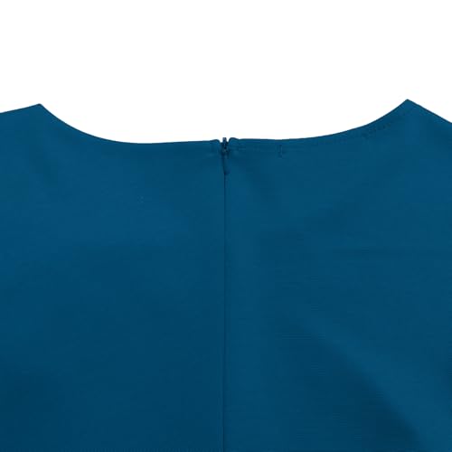 Image of Wear to Work Dress for Women Business Casual Bodycon Midi Dress Elegance Church Outfits