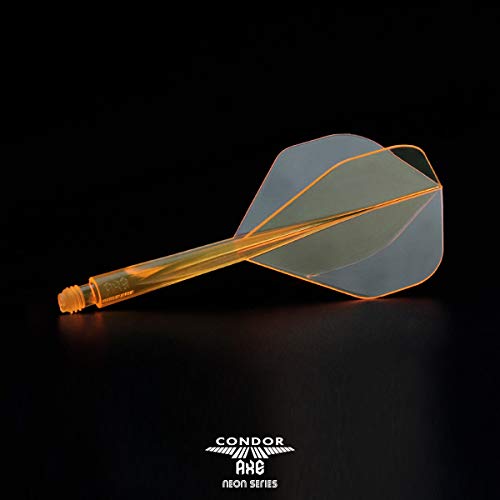 Trinidad Darts Condor Axe Flights - Neon Orange Standard, 3er Set Größe L