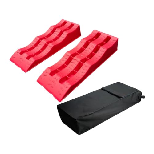 Neumáticos pinchados solución con alfombrillas antideslizantes rojas de protección 5