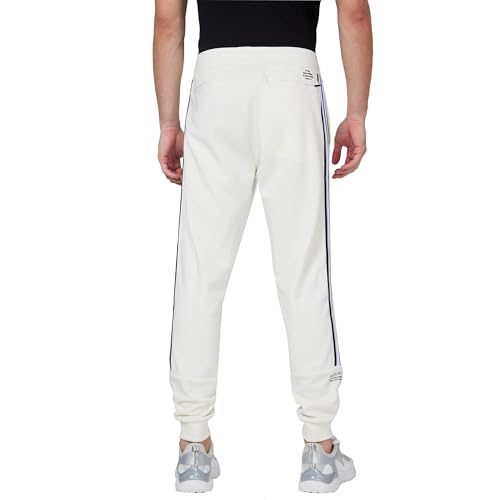 Image of Spykar Ankle Length Mid Rise Regular Fit Trackpant for Men