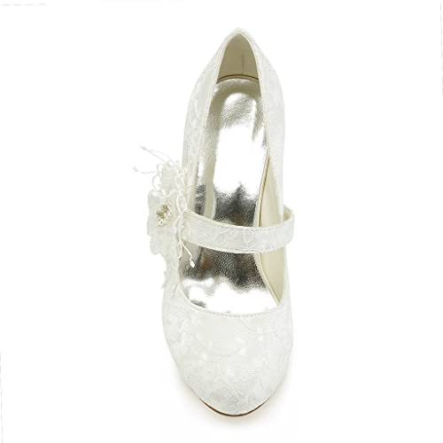JIAJIA 586449B Scarpe da Sposa da Donna Punta