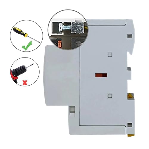 Contrôleur type rail HCH8s-63 4P pour installation électrique durable AC230V - 3