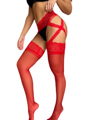 Womens Fishnet Stockings Lace Tights Suspender Pantyhose Stockings Black Fish Net Tights Lace Stockings