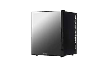 ☆A-stage　1ドアミラー冷蔵庫　AR-20L01MG　ペルチェ式　21年製 A-Stage 1ドア冷蔵庫 20L ミラーガラス (ペルチェ式：ブラック