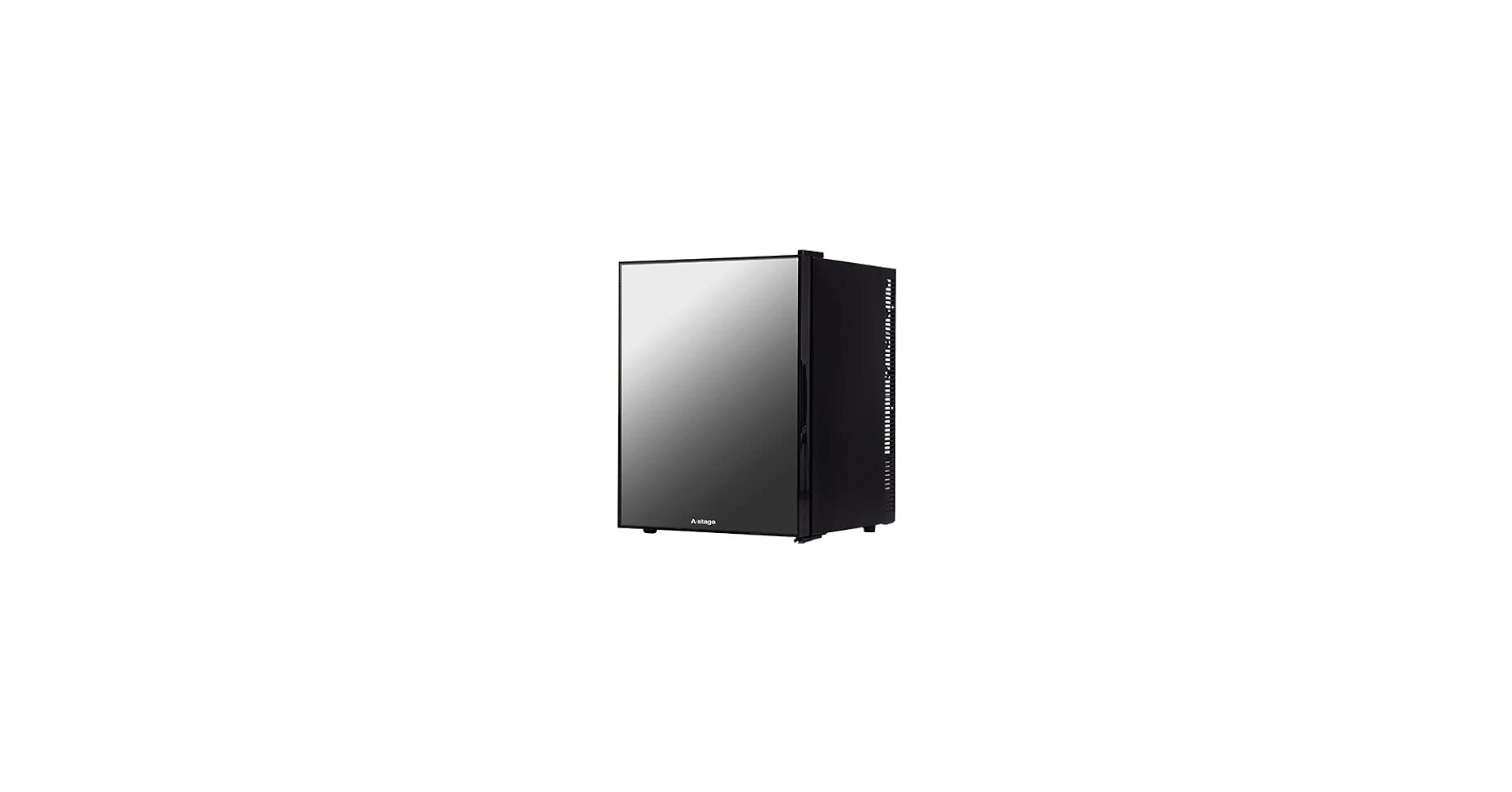 Amazon | A-Stage 1ドア冷蔵庫 40L ペルチェ式 ミラーガラス