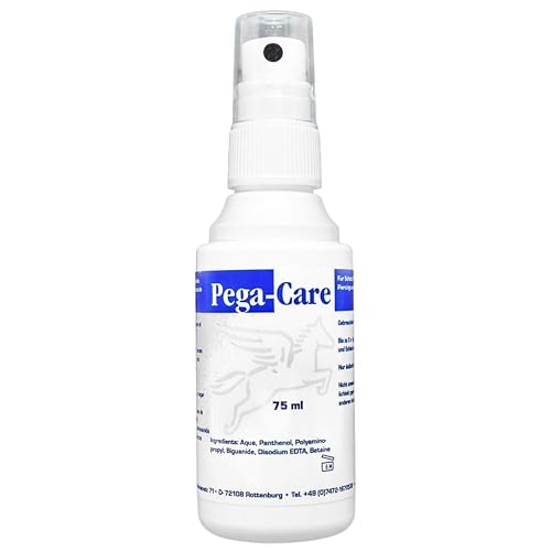 pegacare 75 ml spray para cuidado Piercing y adhesivo de limpieza de Pegasus Pro con panthenol