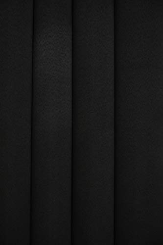 Image of Premium Blackout Solid Curtain for Home 100% Opaque Curtains for Window 5 Feet,Pack of 2,Black