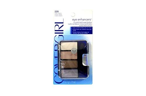 Covergirl Eye Enhancers Mix-and-Match-Quad Shadow 220 Urban Basics, 0.8 Ounce