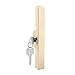 Prime-Line Products C 1121 Sliding Door Outside Pull with Key, Almond Diecast