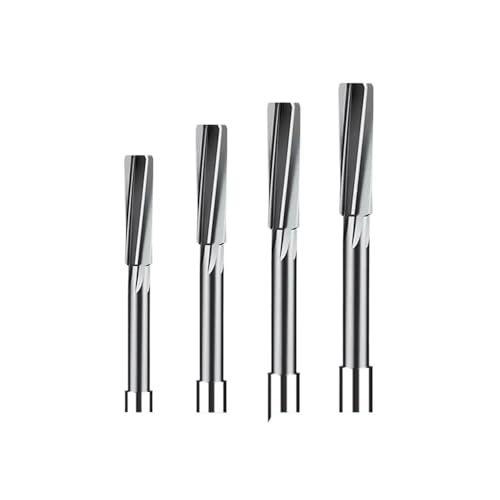 FNBDDX HSS Reamer Chucking Machining Tool Spiral Flute Cobalt Cutting H7 Shank Diameter 2mm-16mm Fit for Metal Steel Hole Drill(9mm)