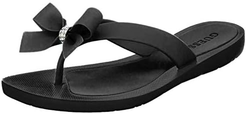 Guess Women's TUTU Sandal, Black 967, 6