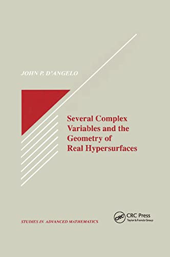 9780367402488 Several Complex Variables and the Geometry of Real Hypersurfaces