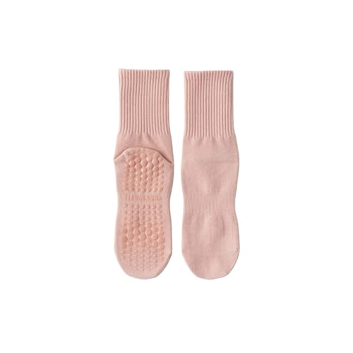 Chaussettes de yoga femme en silicone antidérapant de fitness épuré et confortable