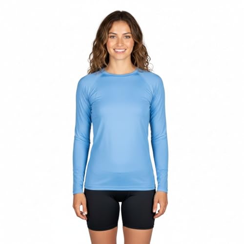 Image of Aqua Holic Swim Shorts & Full Sleeves Tshirt for Women
