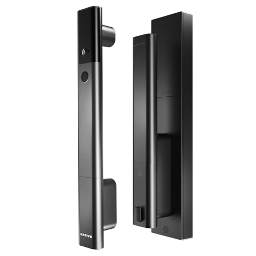 Native Lock Ultra by Urban Company | Smart Door Lock | Face Unlock | Live HD Video & 2-Way Talk | 9-Way Unlock & Doorbell Connect | 5 Bolt Strength | 