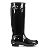 Hunter Original Tall Wellington Boots, Women Rain Boots, Black (Black), 6 UK (39 EU) #4