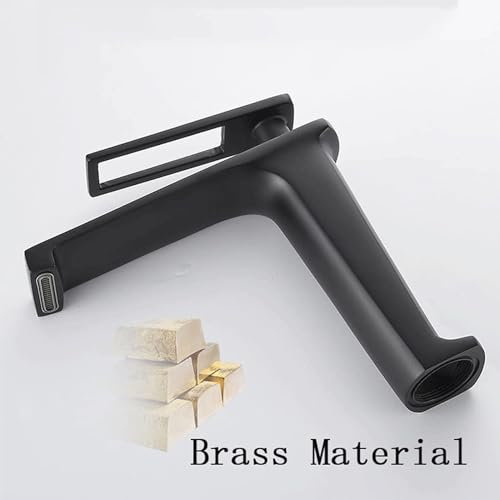 Grifo monomando para lavabo de bano con dos mangueras de flujo regular 4
