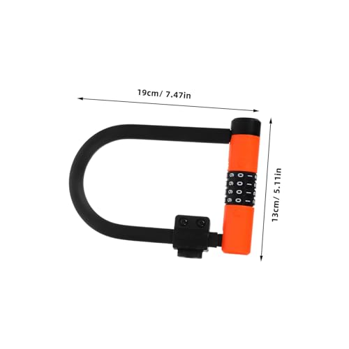 Antivol U pour vélo à code réinitialisable UKCOCO pour vtt et urbain