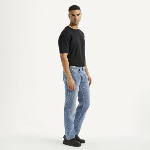 Image of Levi's Men's 505 Straight Fit Mid Rise Jeans