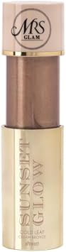 BPerfect x Mrs Glam   Sunset Glow Cream Bronzer   Shade 02 Gold Leaf   Soft Golden Bronze   10ml